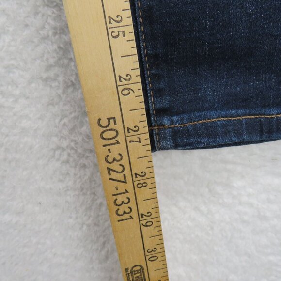 J Jill Jeans Size 24 Regular Slim Ankle Iconic Dark Wash Cotton Stretch New - Picture 15 of 16